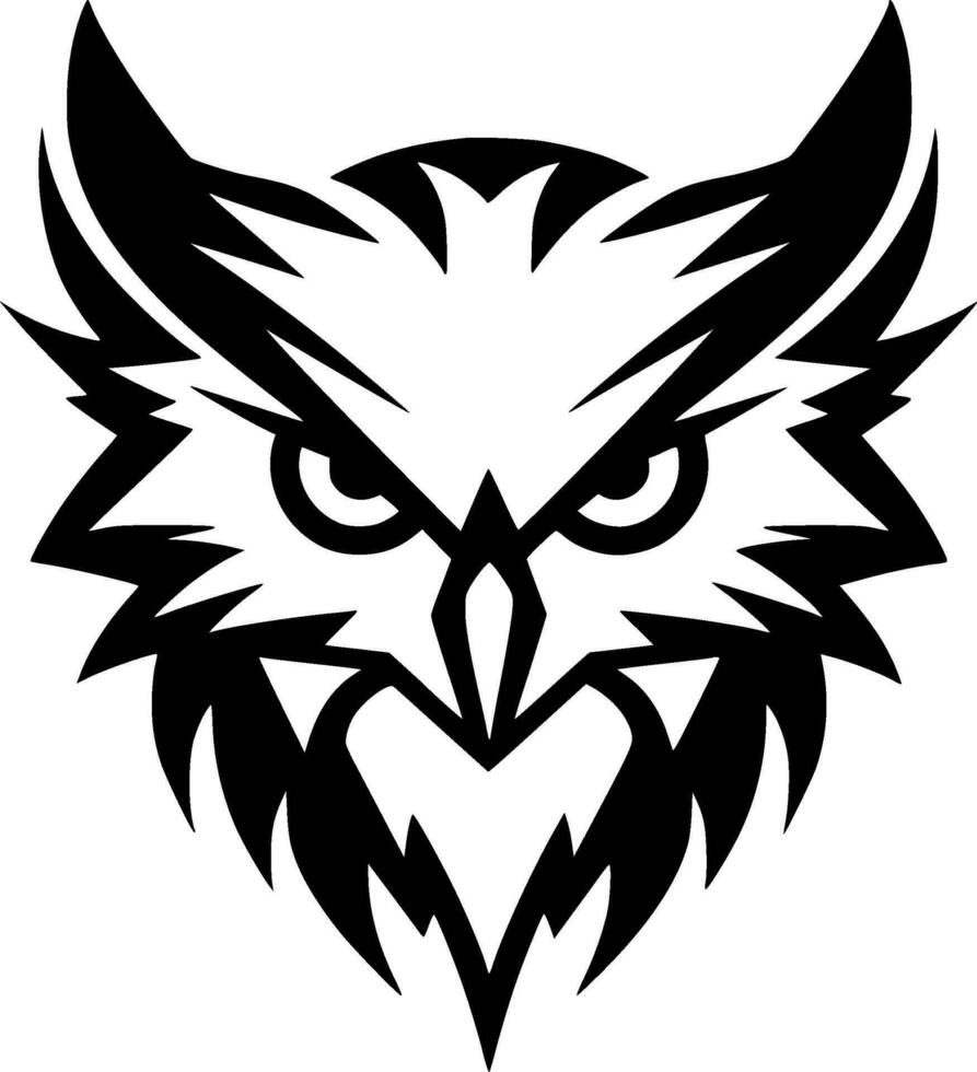 Owl - High Quality Vector Logo - Vector illustration ideal for T-shirt graphic