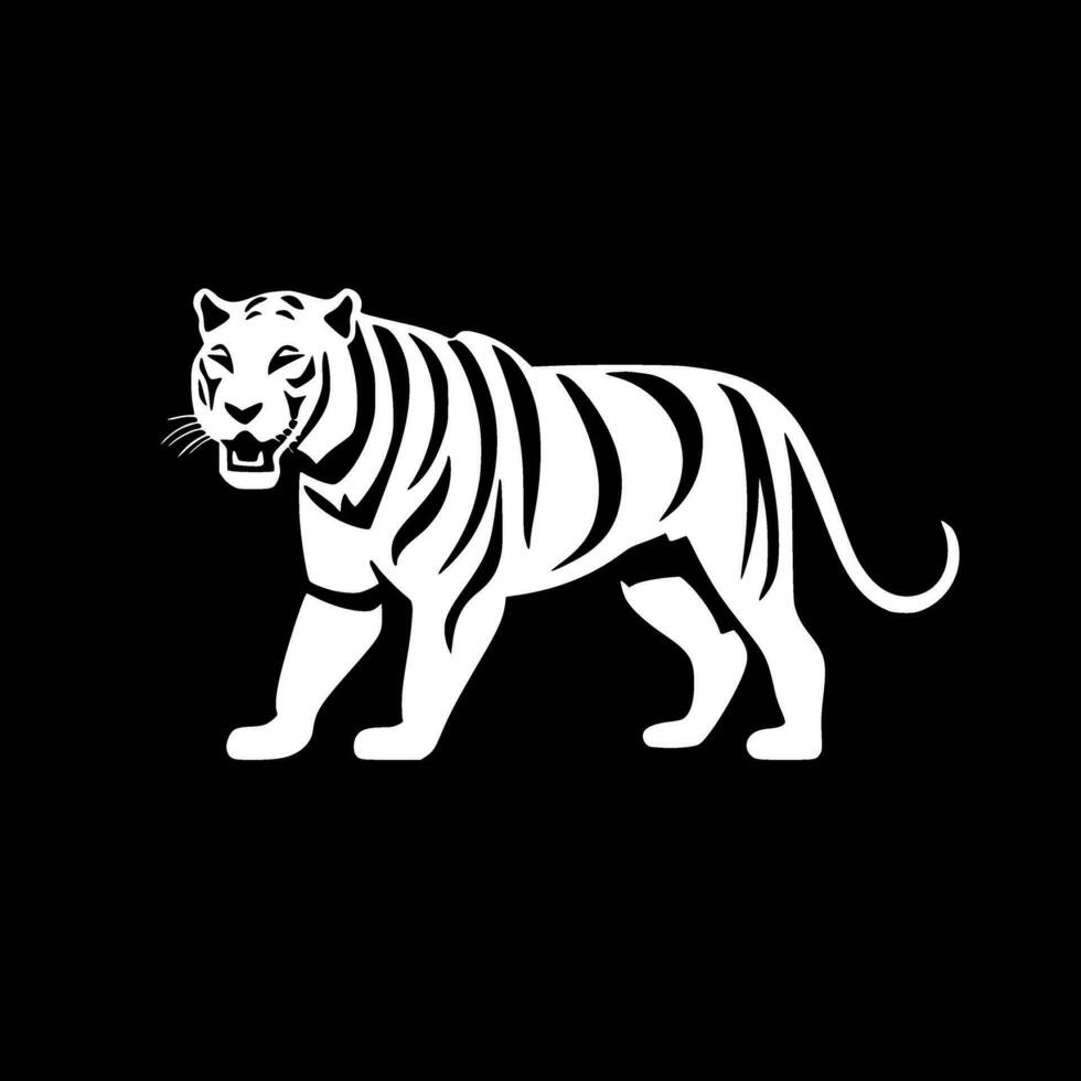 Tiger - High Quality Vector Logo - Vector illustration ideal for T-shirt graphic