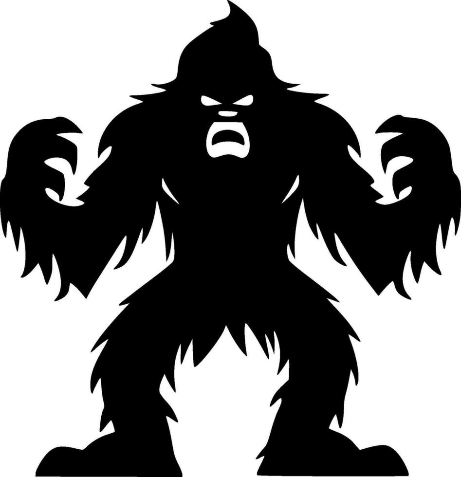 Bigfoot - High Quality Vector Logo - Vector illustration ideal for T-shirt graphic