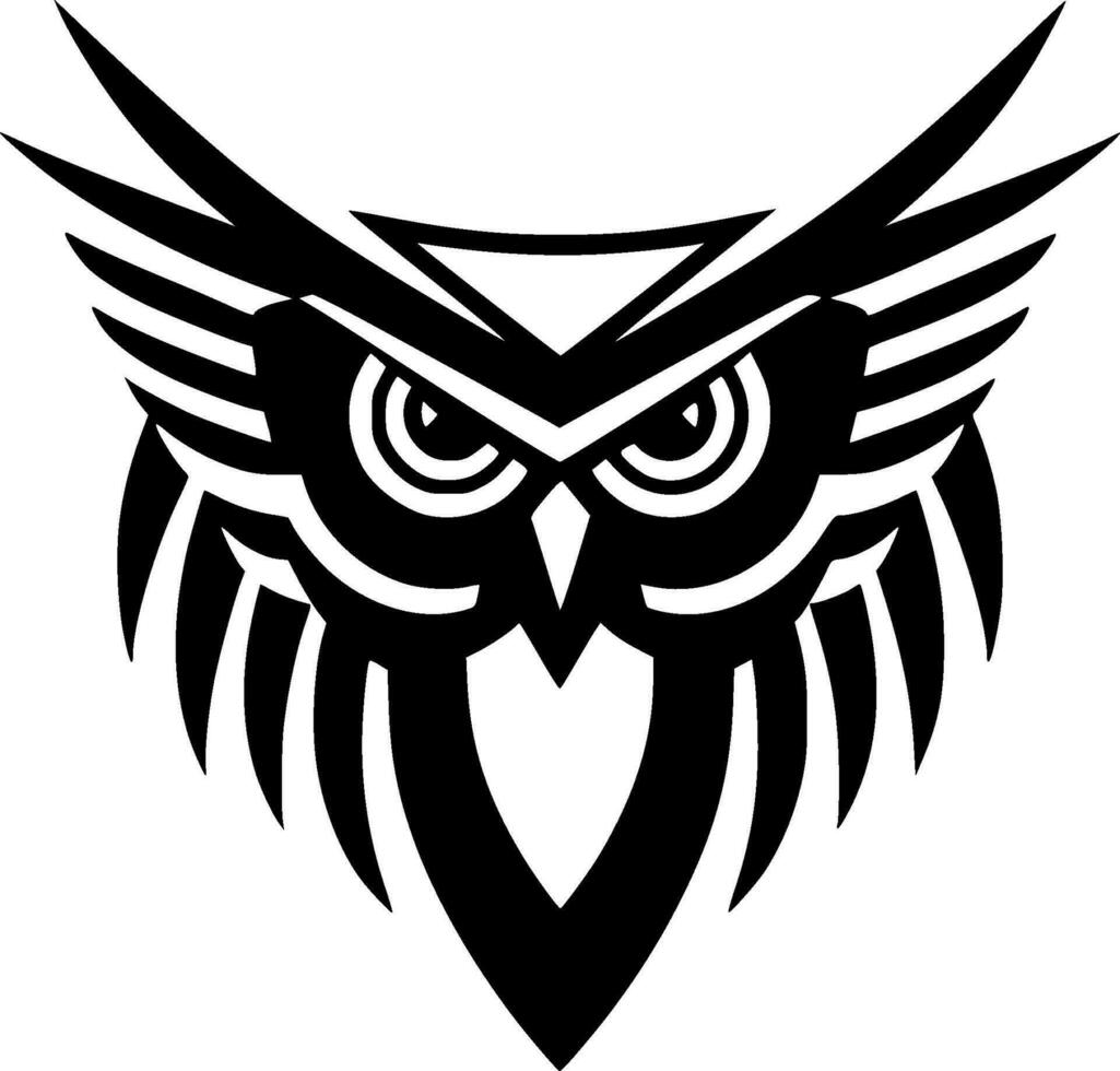 Owl - High Quality Vector Logo - Vector illustration ideal for T-shirt graphic