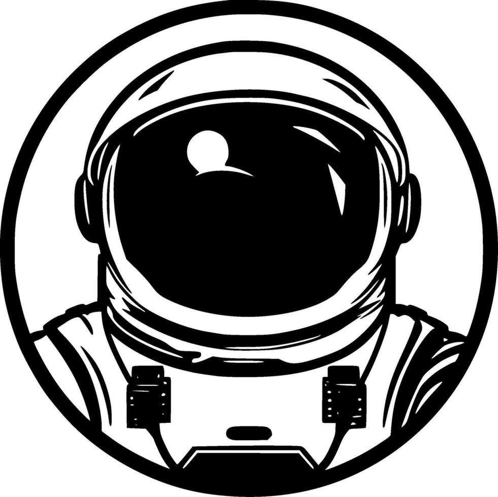 Astronaut - High Quality Vector Logo - Vector illustration ideal for T-shirt graphic