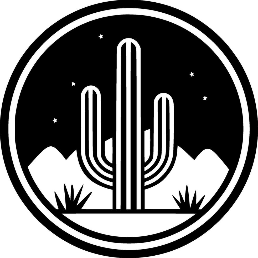 Cactus - High Quality Vector Logo - Vector illustration ideal for T-shirt graphic