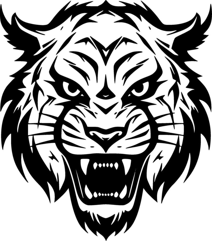 Tiger - High Quality Vector Logo - Vector illustration ideal for T-shirt graphic