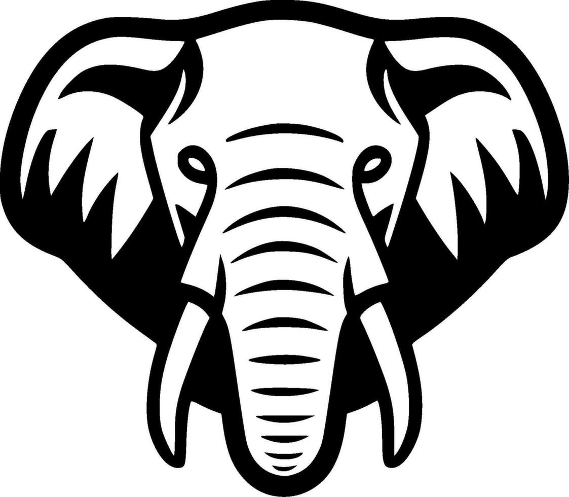 Elephant - High Quality Vector Logo - Vector illustration ideal for T-shirt graphic