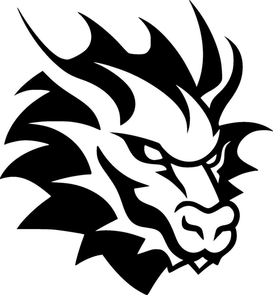 Dragon - High Quality Vector Logo - Vector illustration ideal for T-shirt graphic