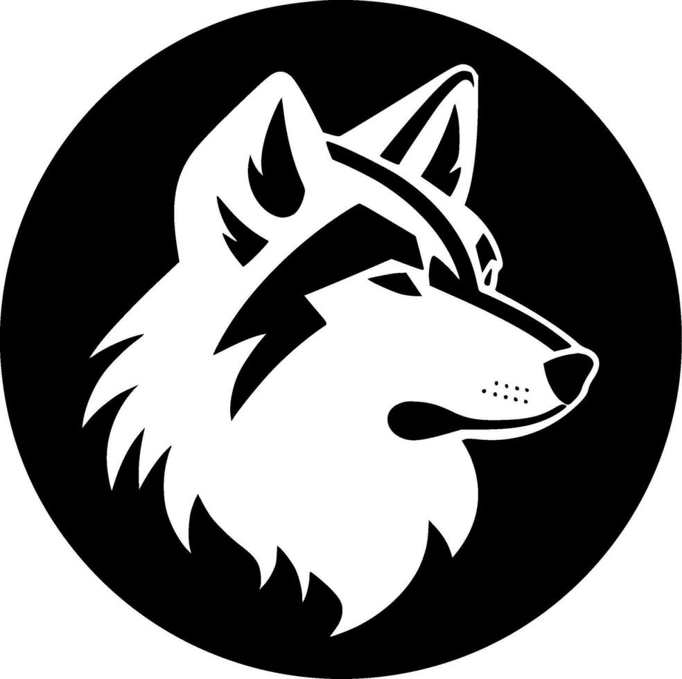 Wolf - High Quality Vector Logo - Vector illustration ideal for T-shirt graphic