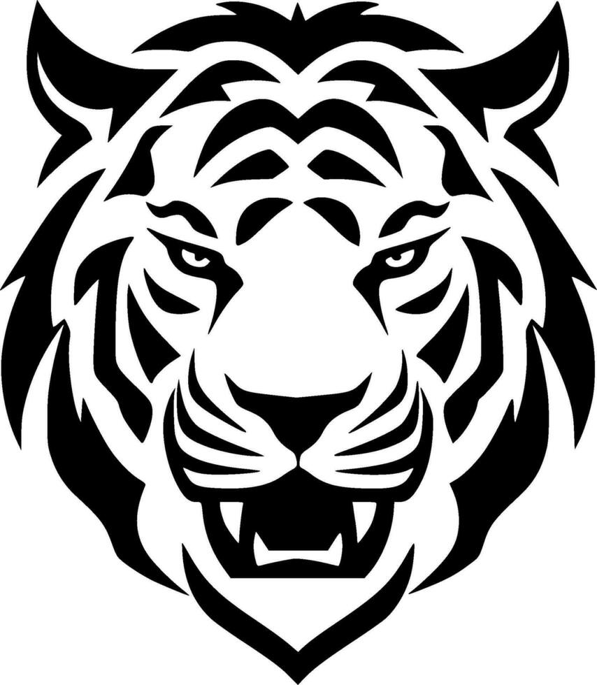 Tiger - High Quality Vector Logo - Vector illustration ideal for T-shirt graphic