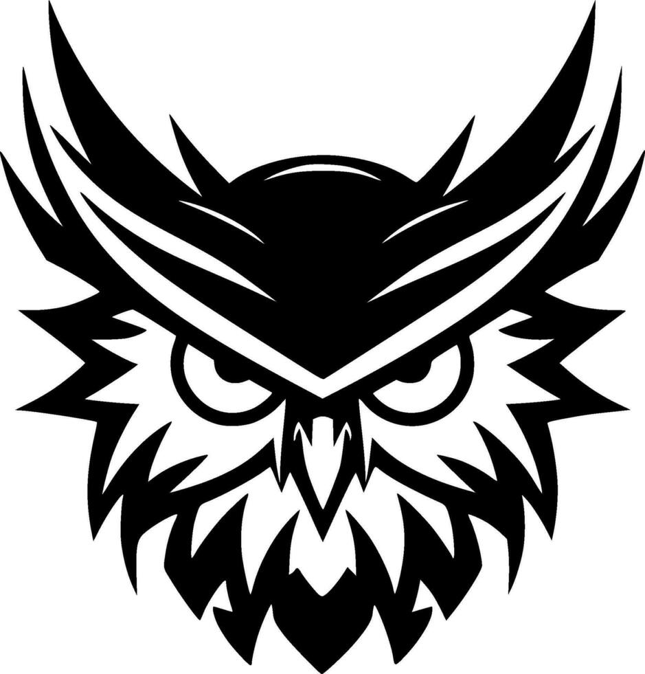 Owl - High Quality Vector Logo - Vector illustration ideal for T-shirt graphic