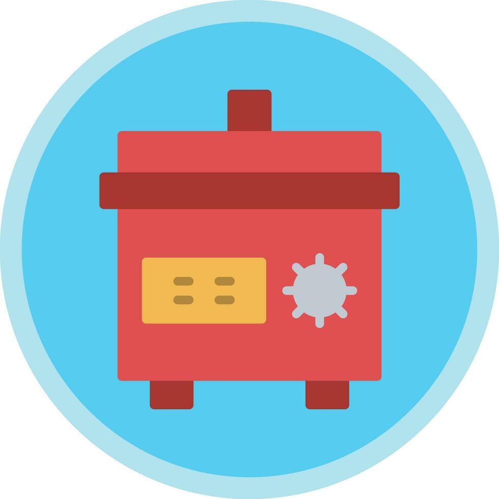 Slow cooker Vector Icon Design
