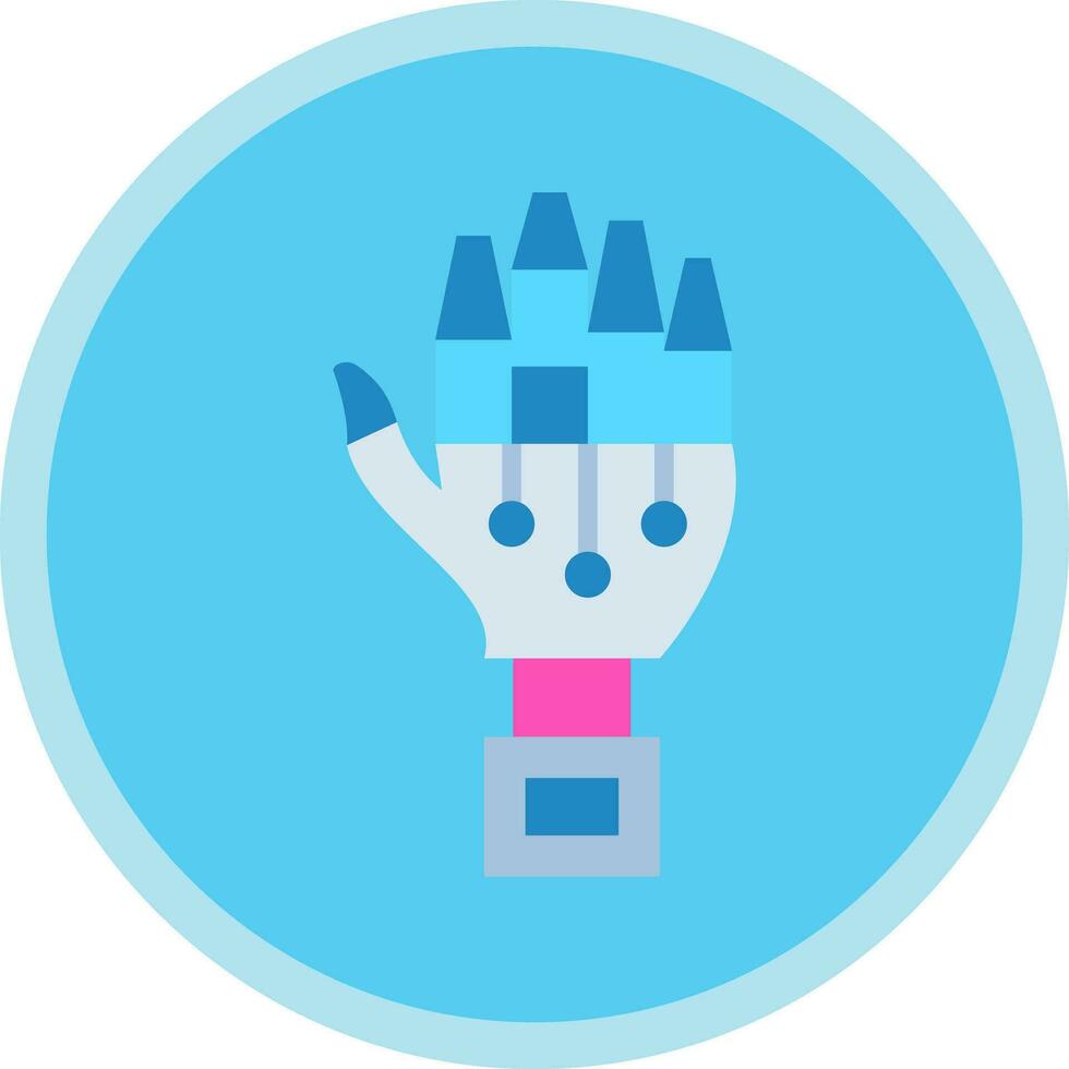 Robot hand Vector Icon Design