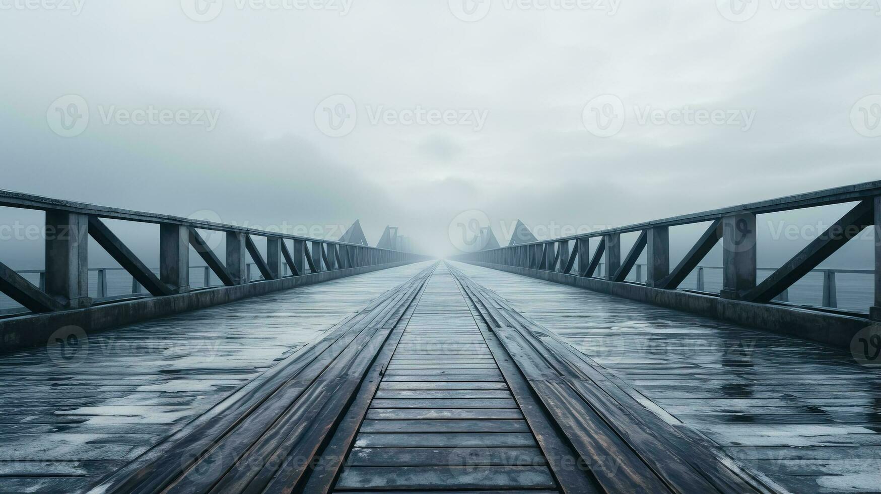 Minimalist perspective exploring unique textures in weather beaten drawbridges photo