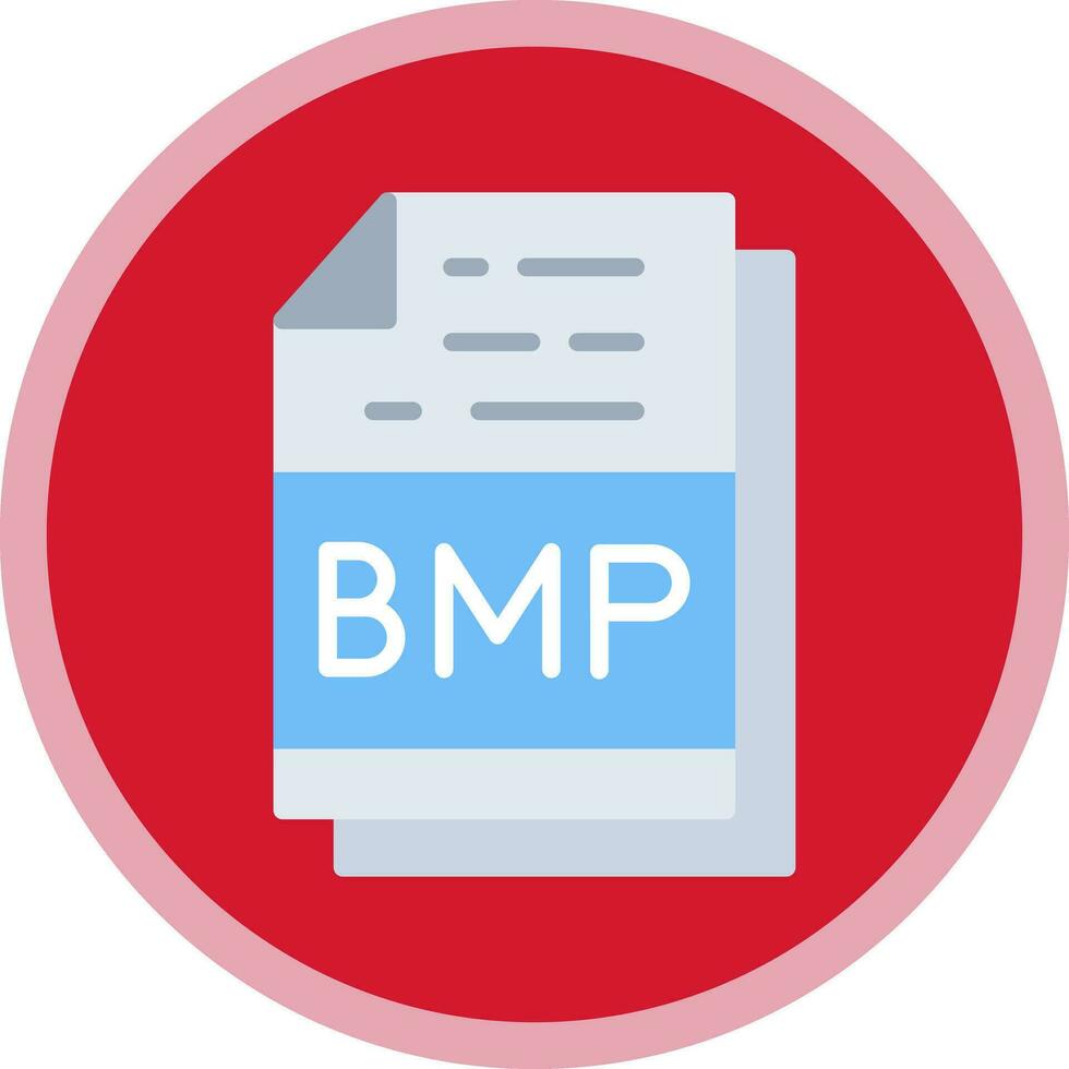 Bmp File Format Vector Icon Design