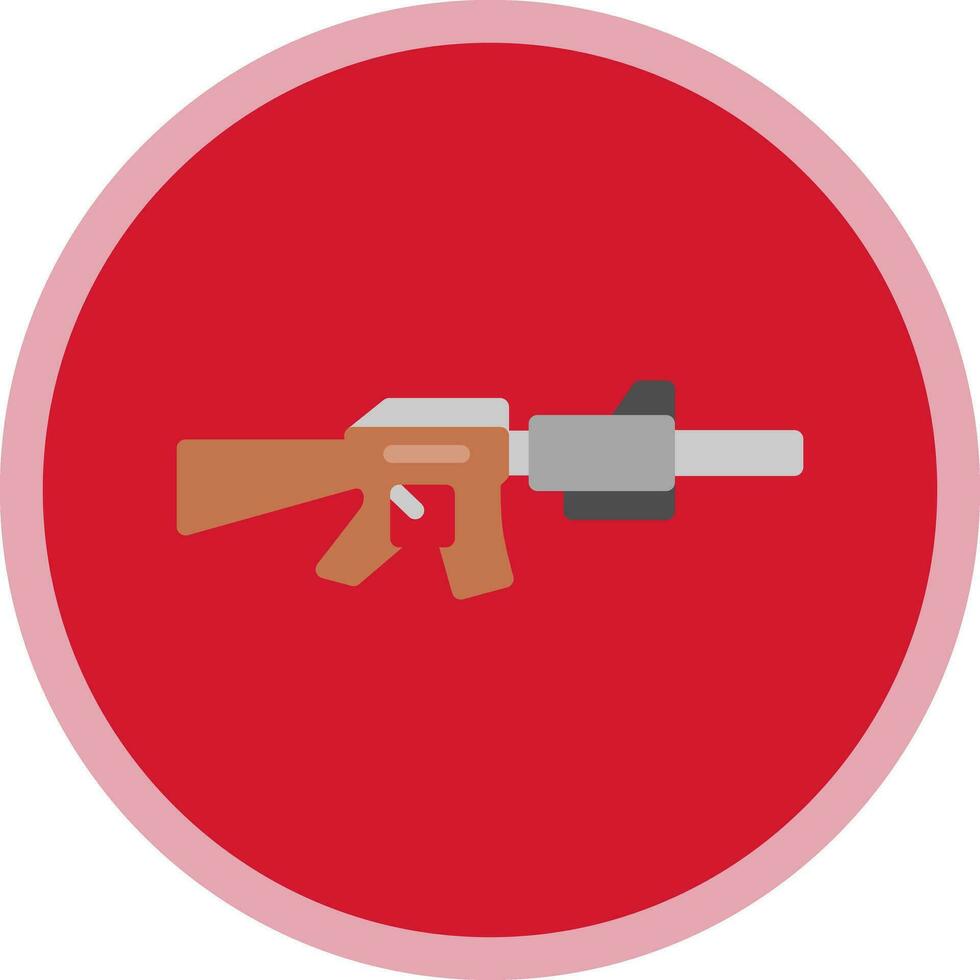 diseño de icono de vector de rifle