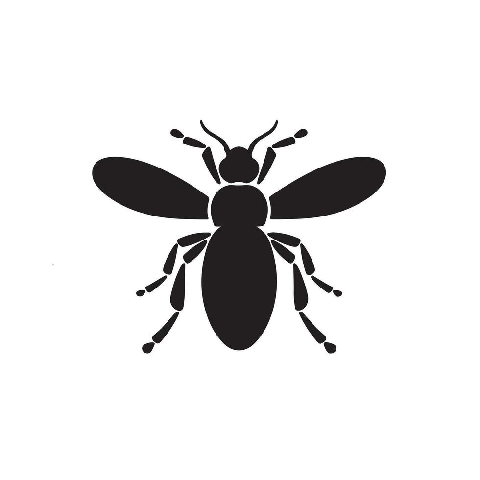 firefly silhouette Vector