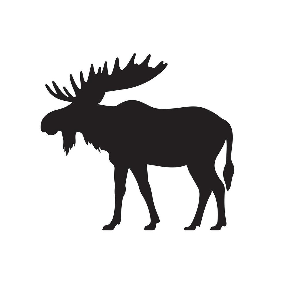 moose silhouette Vector