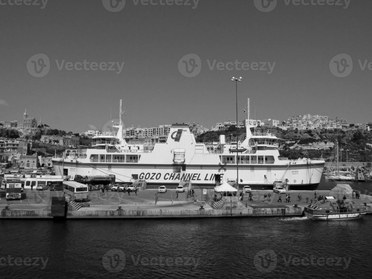 Gozo ilsland in the mediterranean sea photo