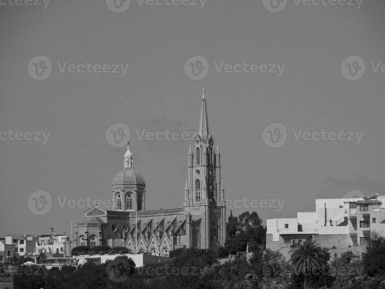 Gozo ilsland in the mediterranean sea photo