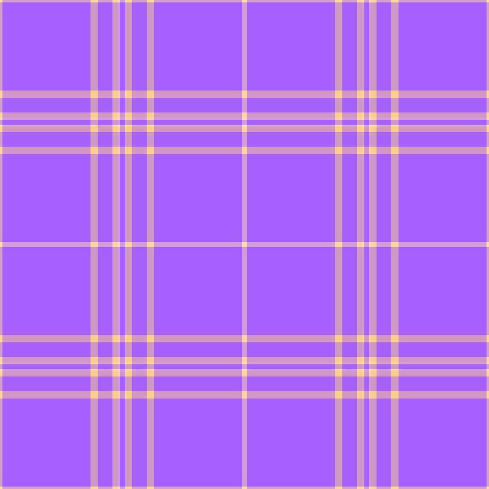 Texture vector textile of background pattern plaid with a check seamless tartan fabric.