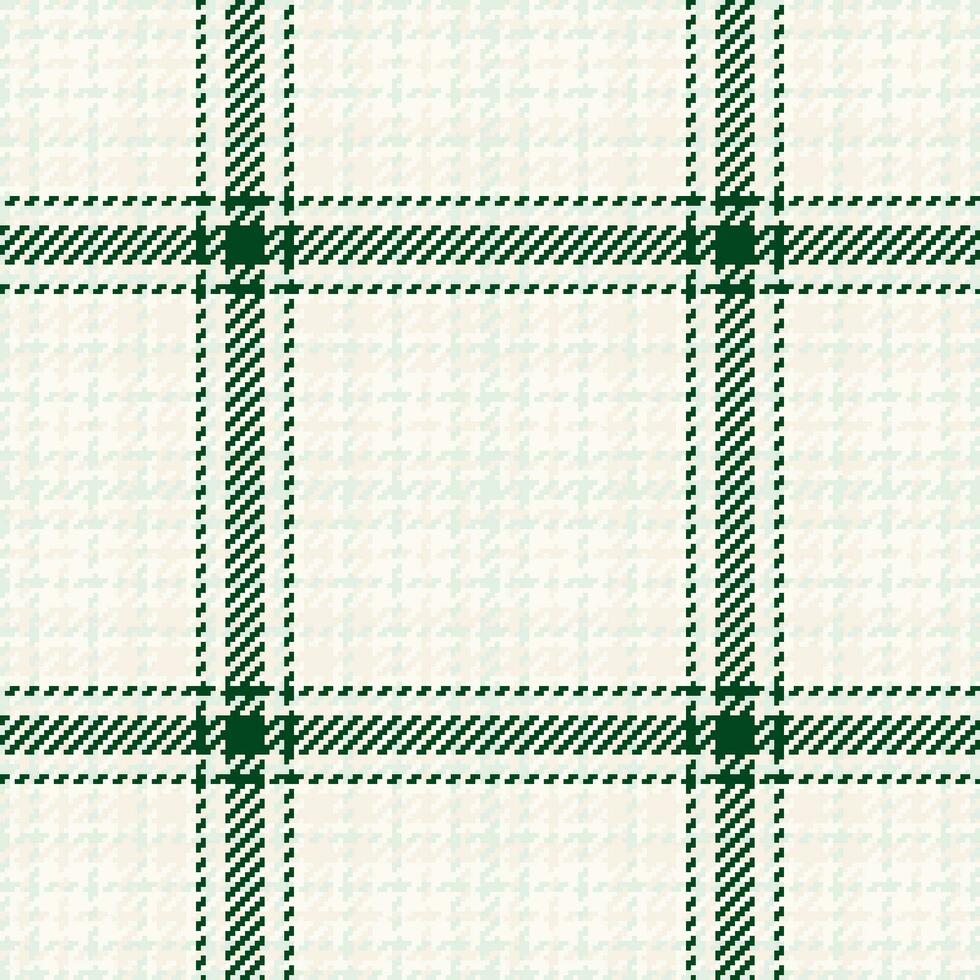 Texture vector background of tartan seamless textile with a check pattern fabric plaid.