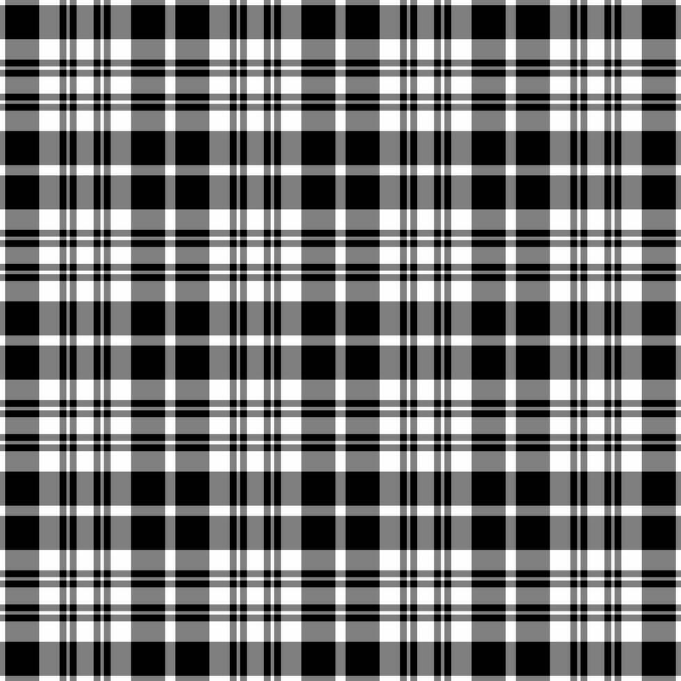 Tartan fabric seamless of check plaid textile with a background pattern texture vector. vector