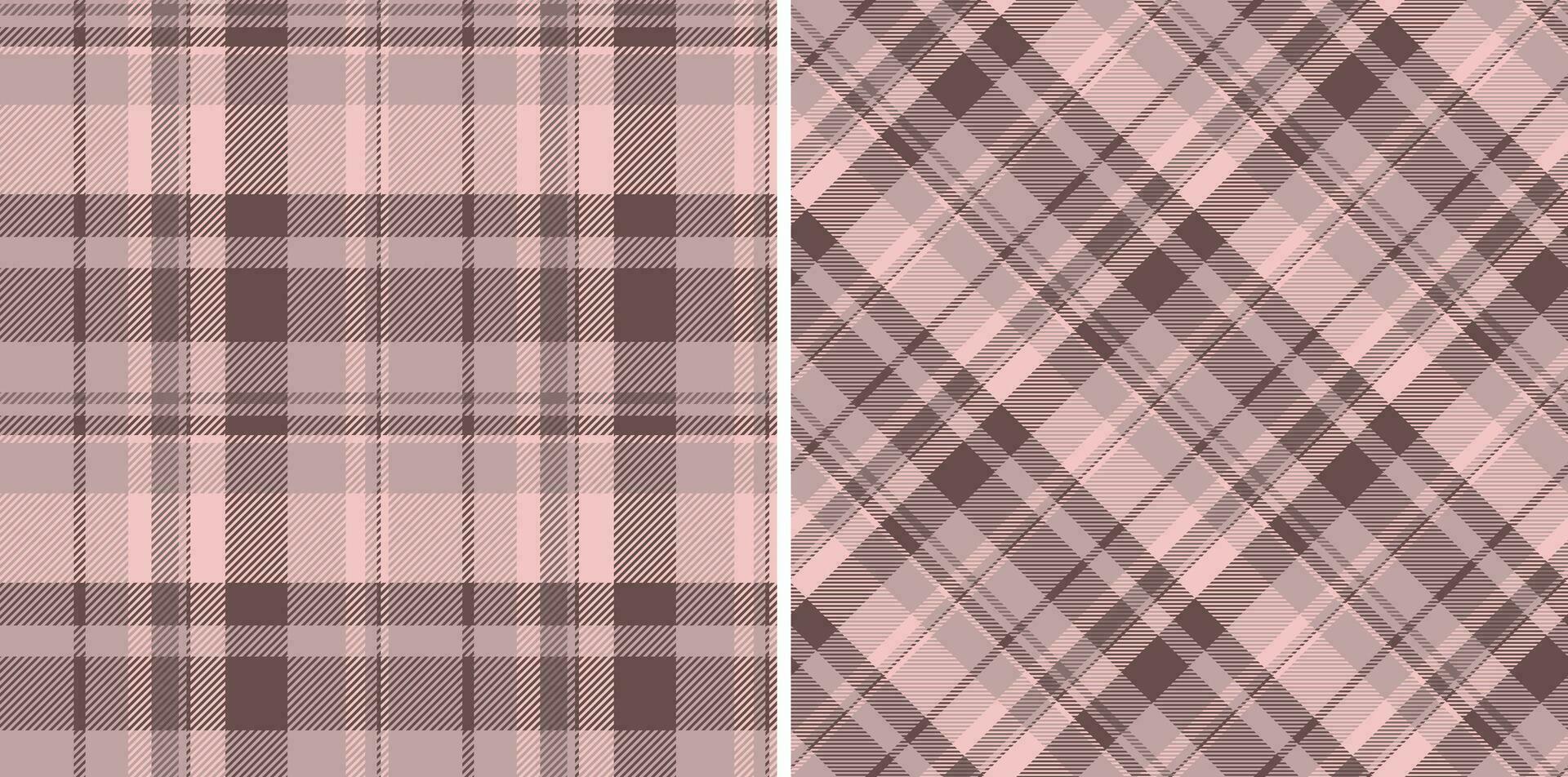 Pattern plaid seamless of vector textile texture with a check background fabric tartan.