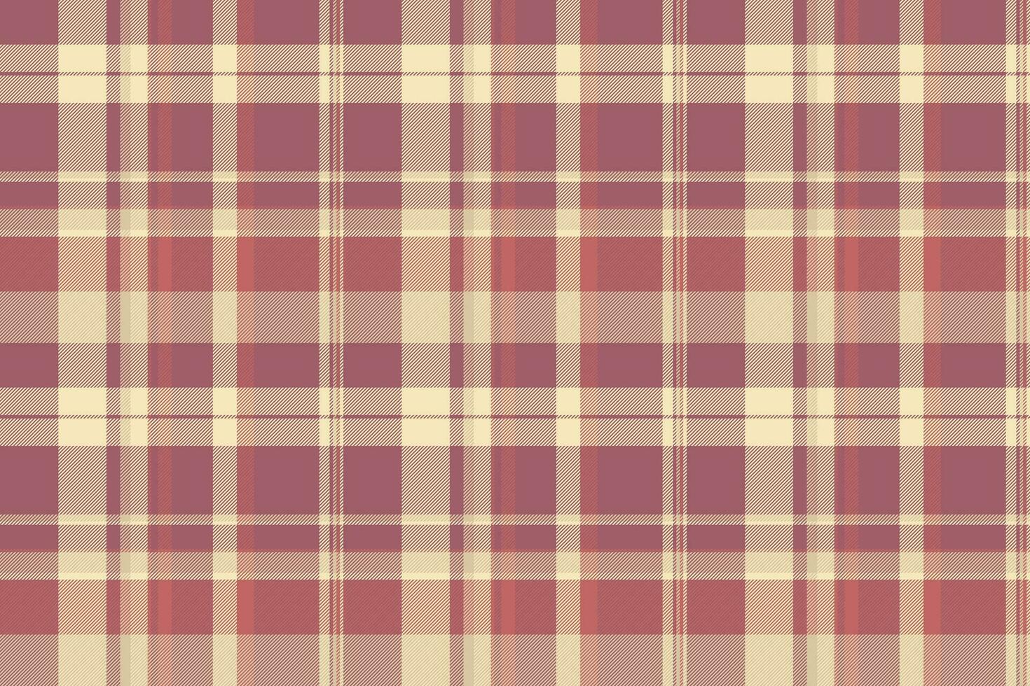 Textile background pattern of tartan check fabric with a vector seamless texture plaid.