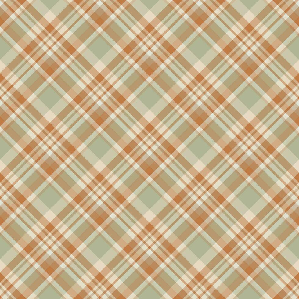 Plaid seamless pattern. Vector background of textile ornament. Flat fabric design.