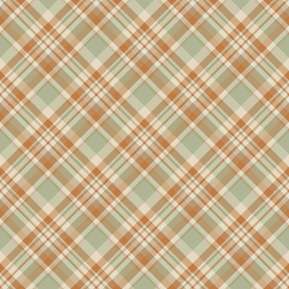 Plaid seamless pattern. Vector background of textile ornament. Flat fabric design.