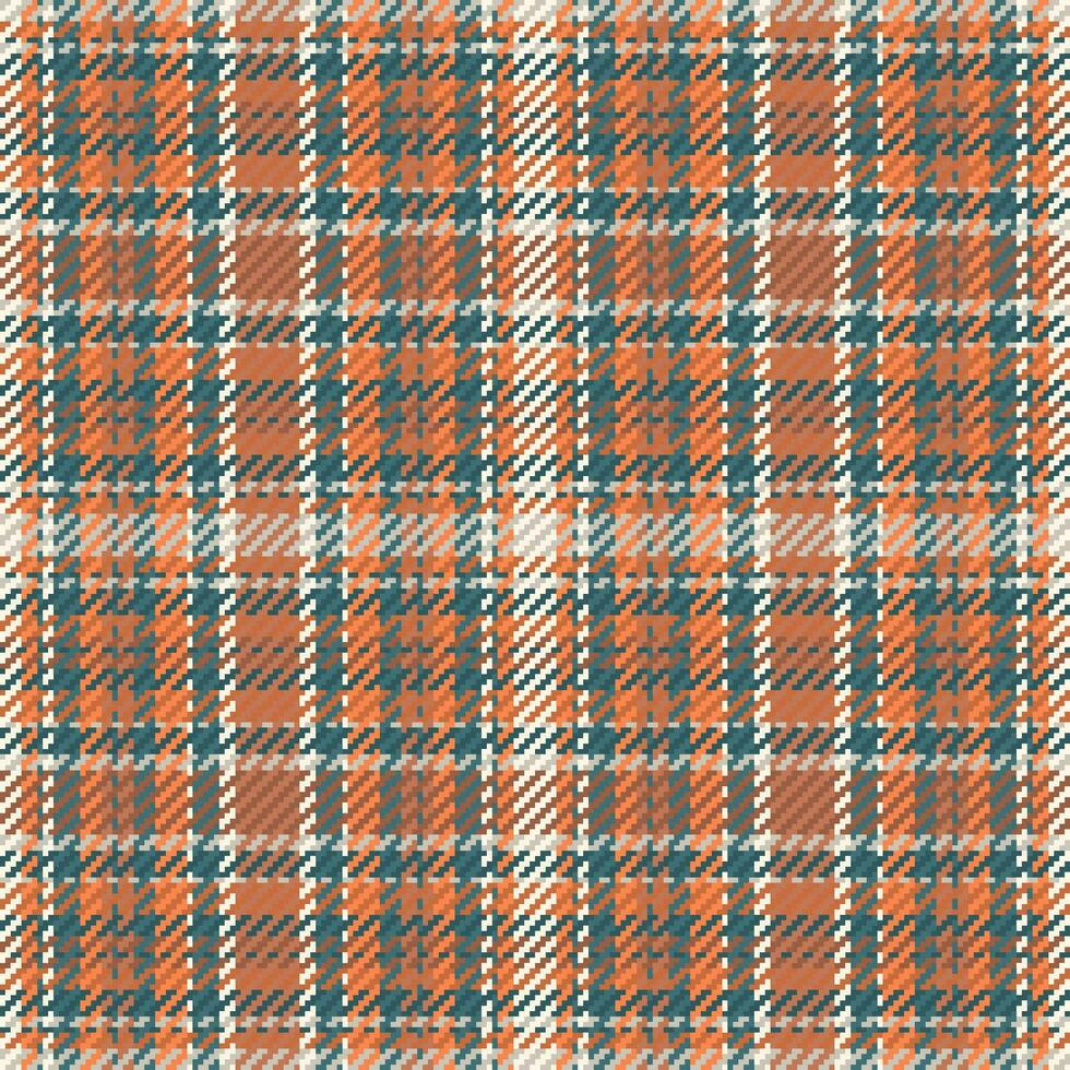 Seamless pattern of scottish tartan plaid. Repeatable background with check fabric texture. Vector backdrop striped textile print.