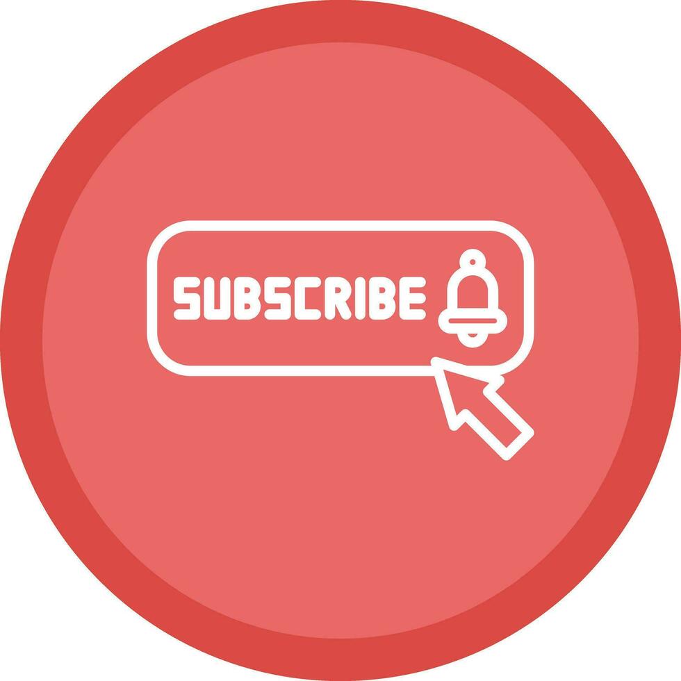 Subscribe Vector Icon Design