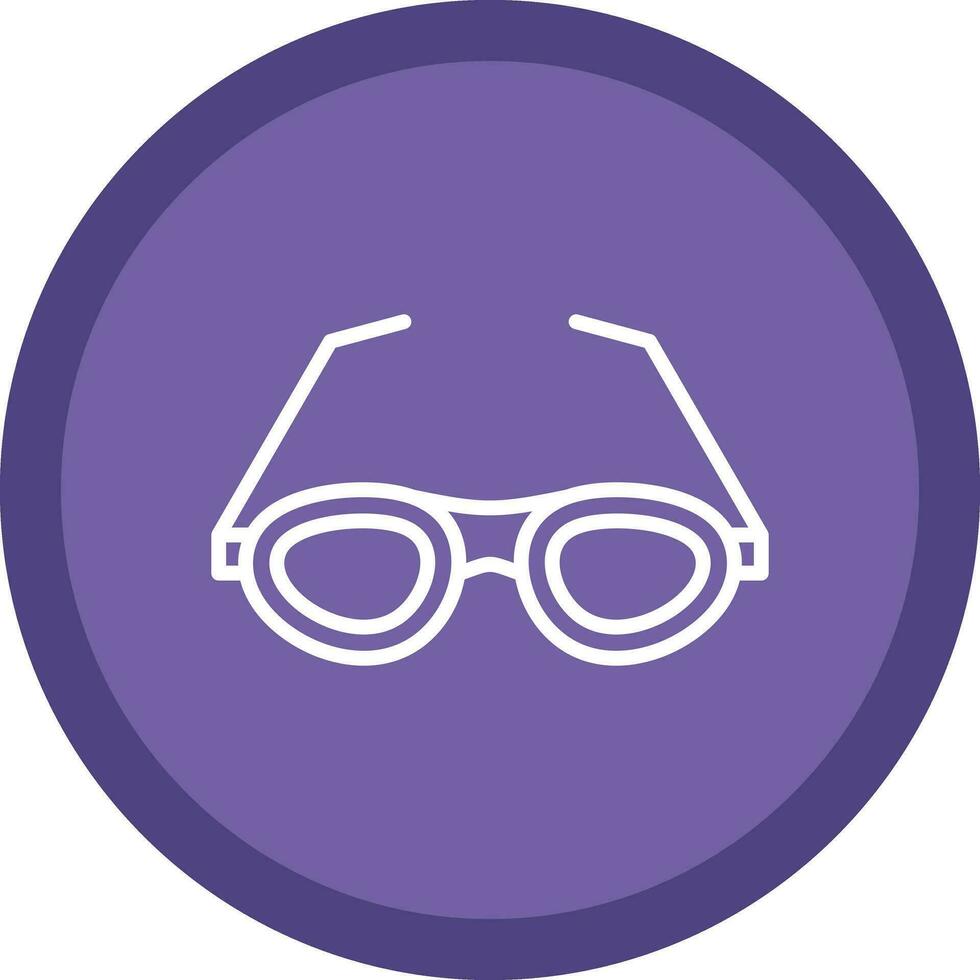 Goggles Vector Icon Design