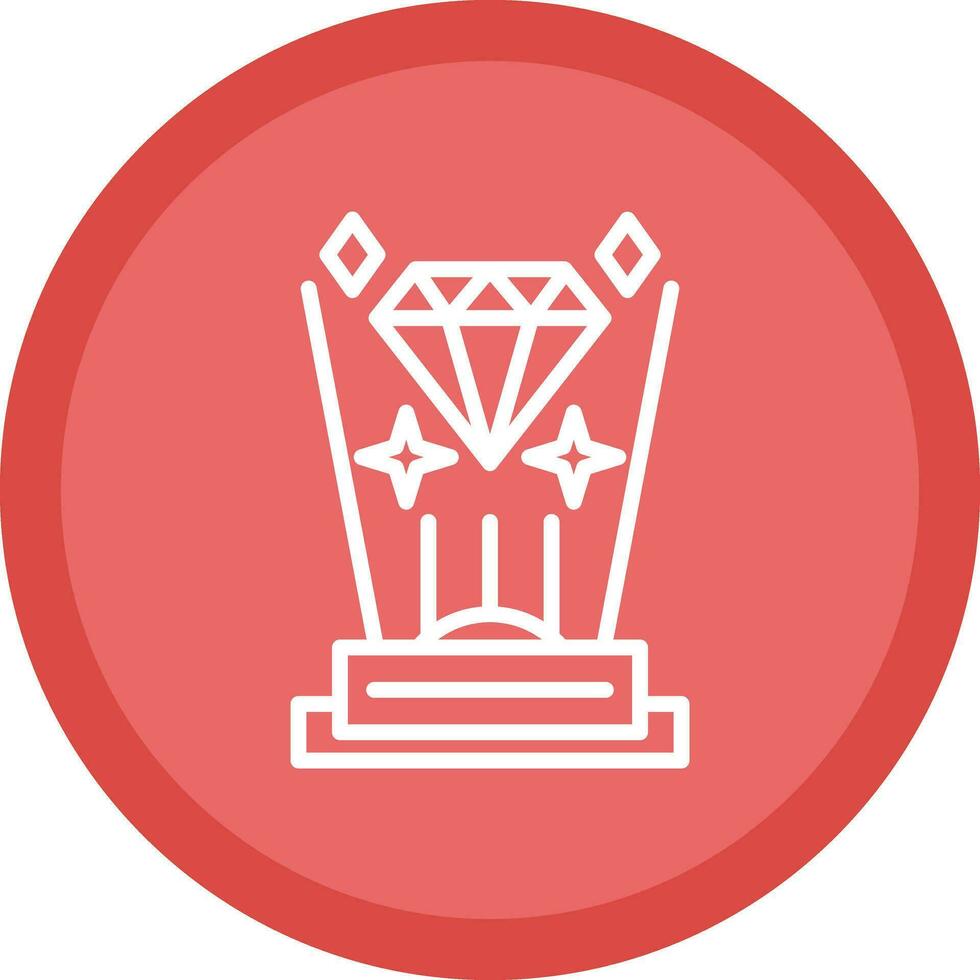 Hologram Vector Icon Design