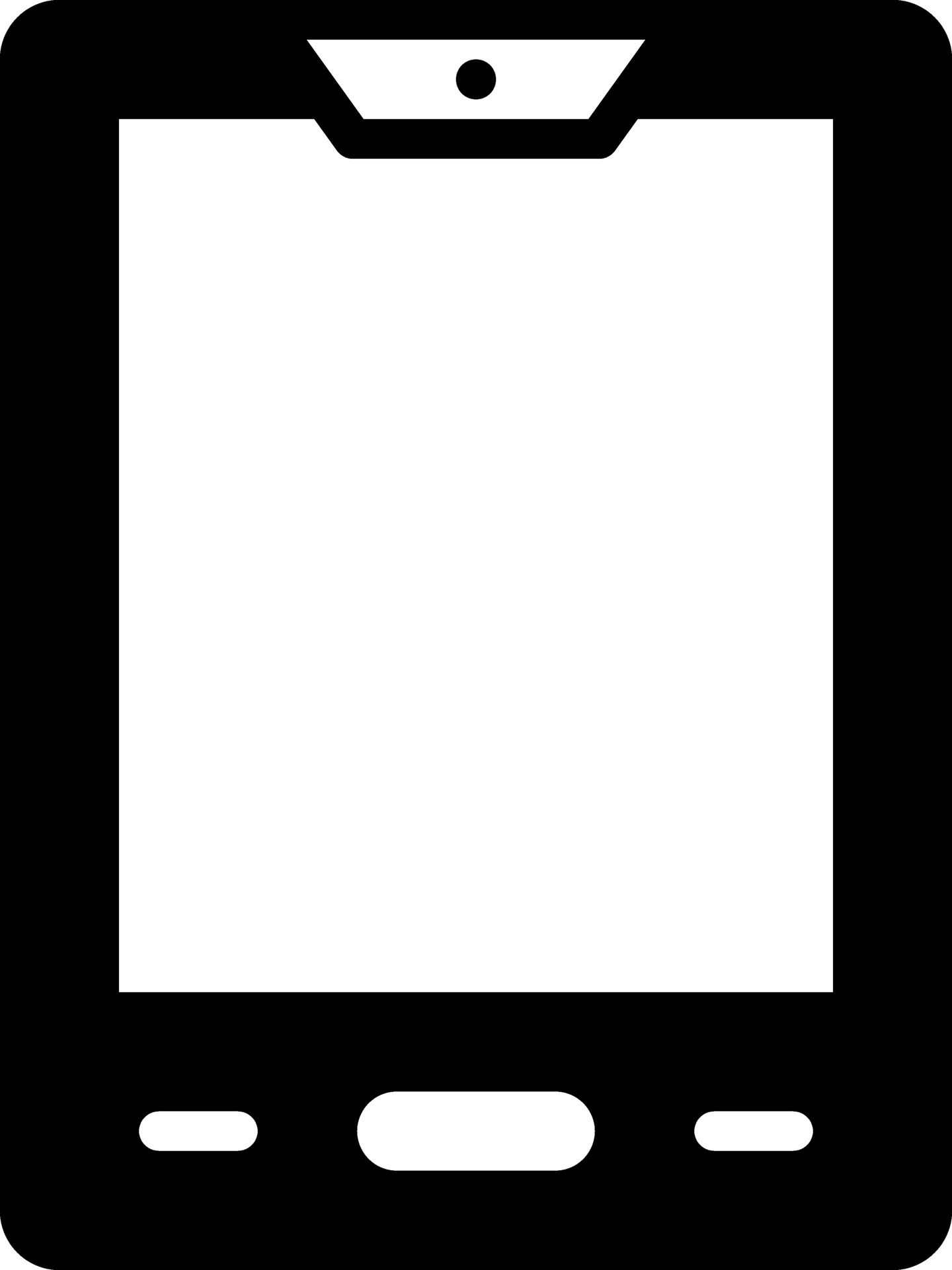 sólido icono para tabletas 29194721 Vector en Vecteezy
