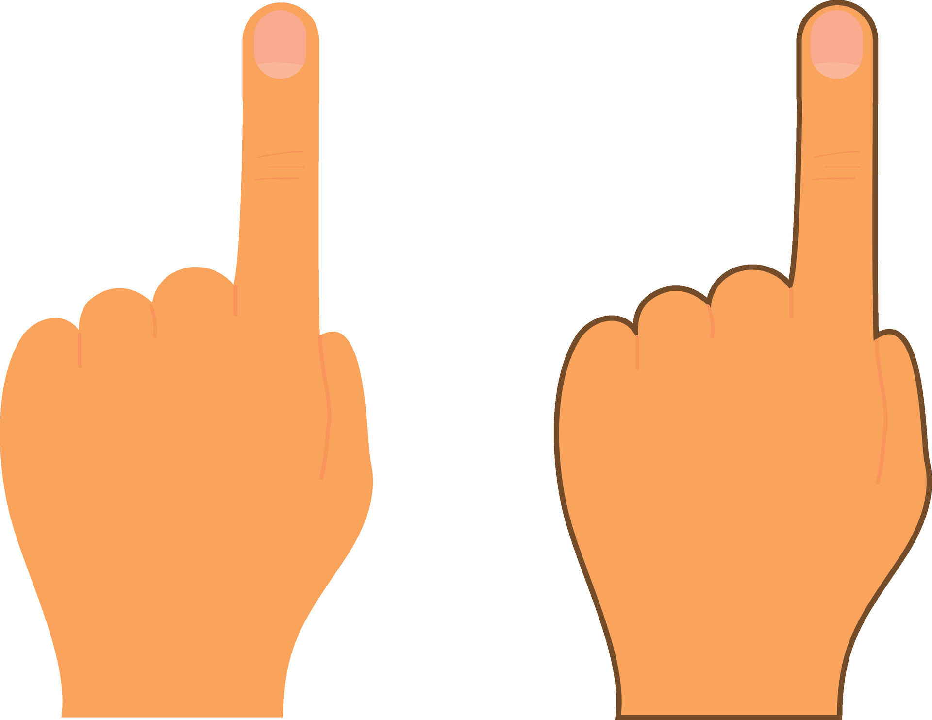 Finger Pointer Touch Vector 29195249 Vector Art at Vecteezy