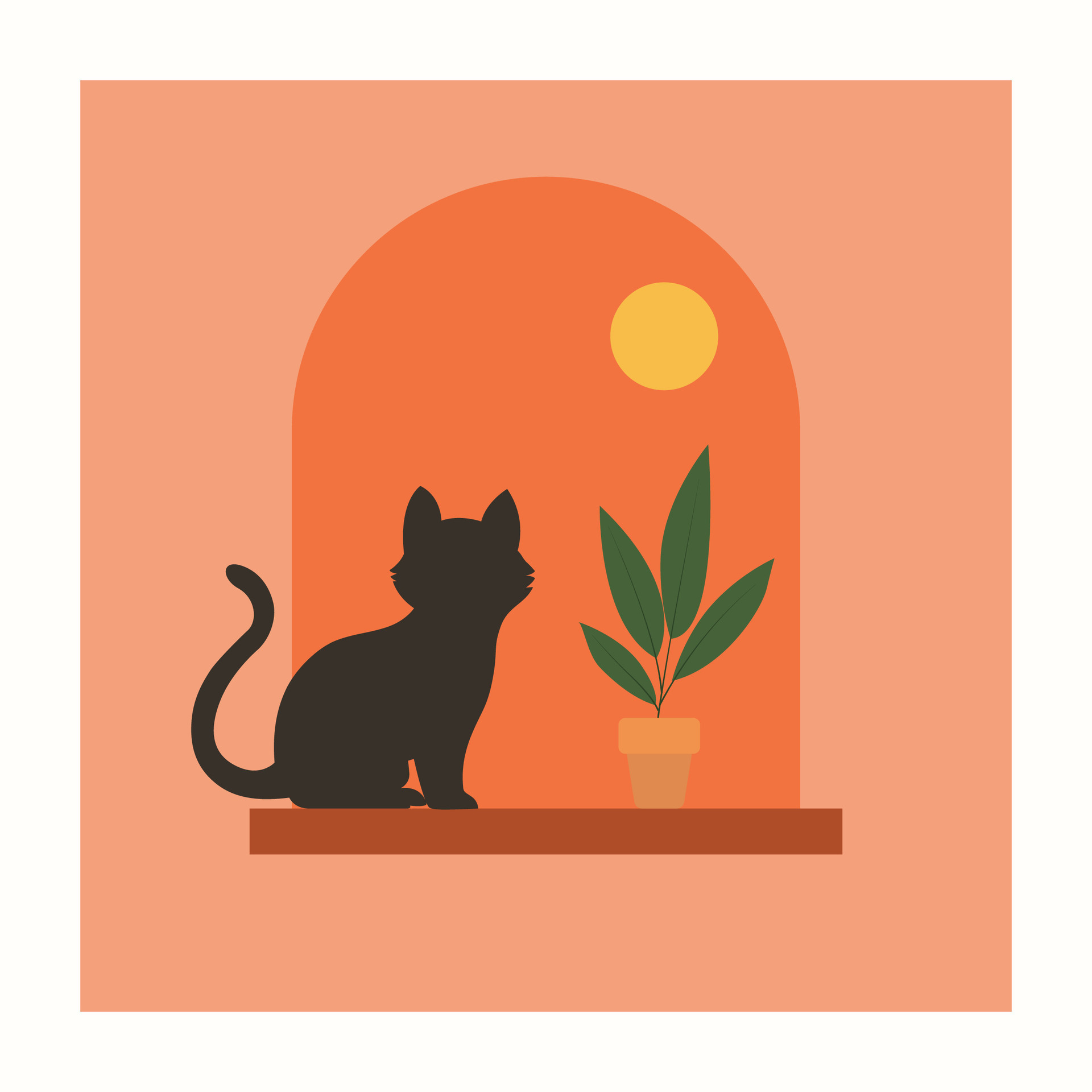 Flat Cat Illustrations Design Template 29195343 Vector Art at Vecteezy