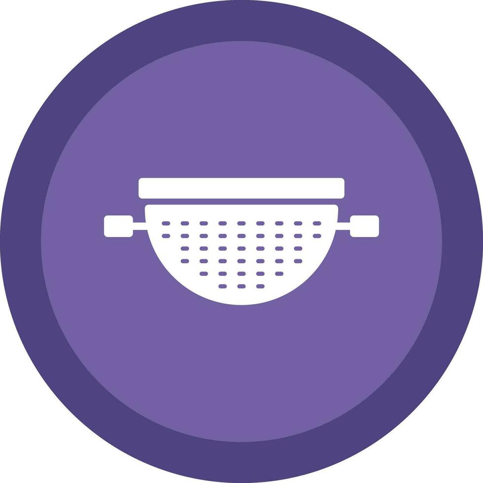 Strainer Vector Icon Design
