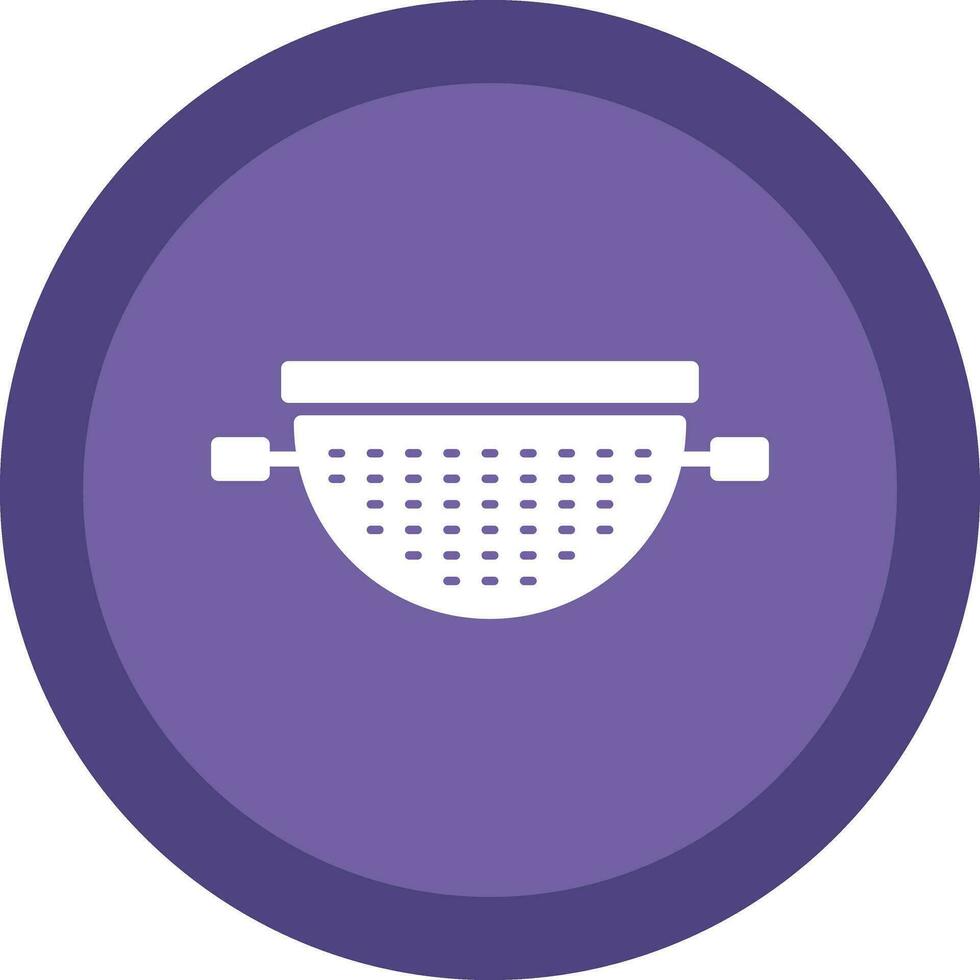 Strainer Vector Icon Design