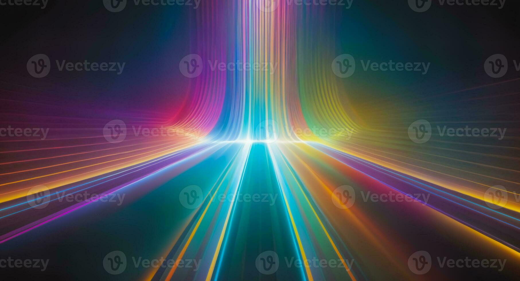 Light Speed Geometric Abstract Technology Background photo