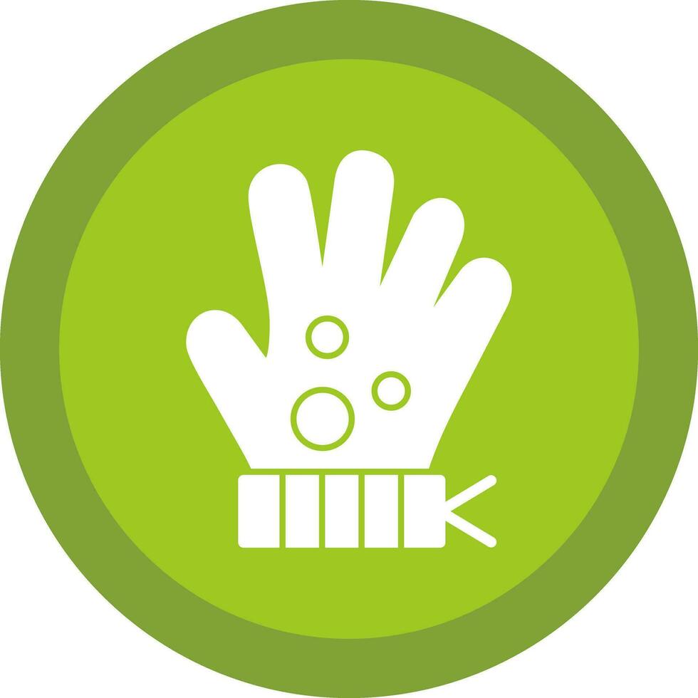 Glove Vector Icon Design