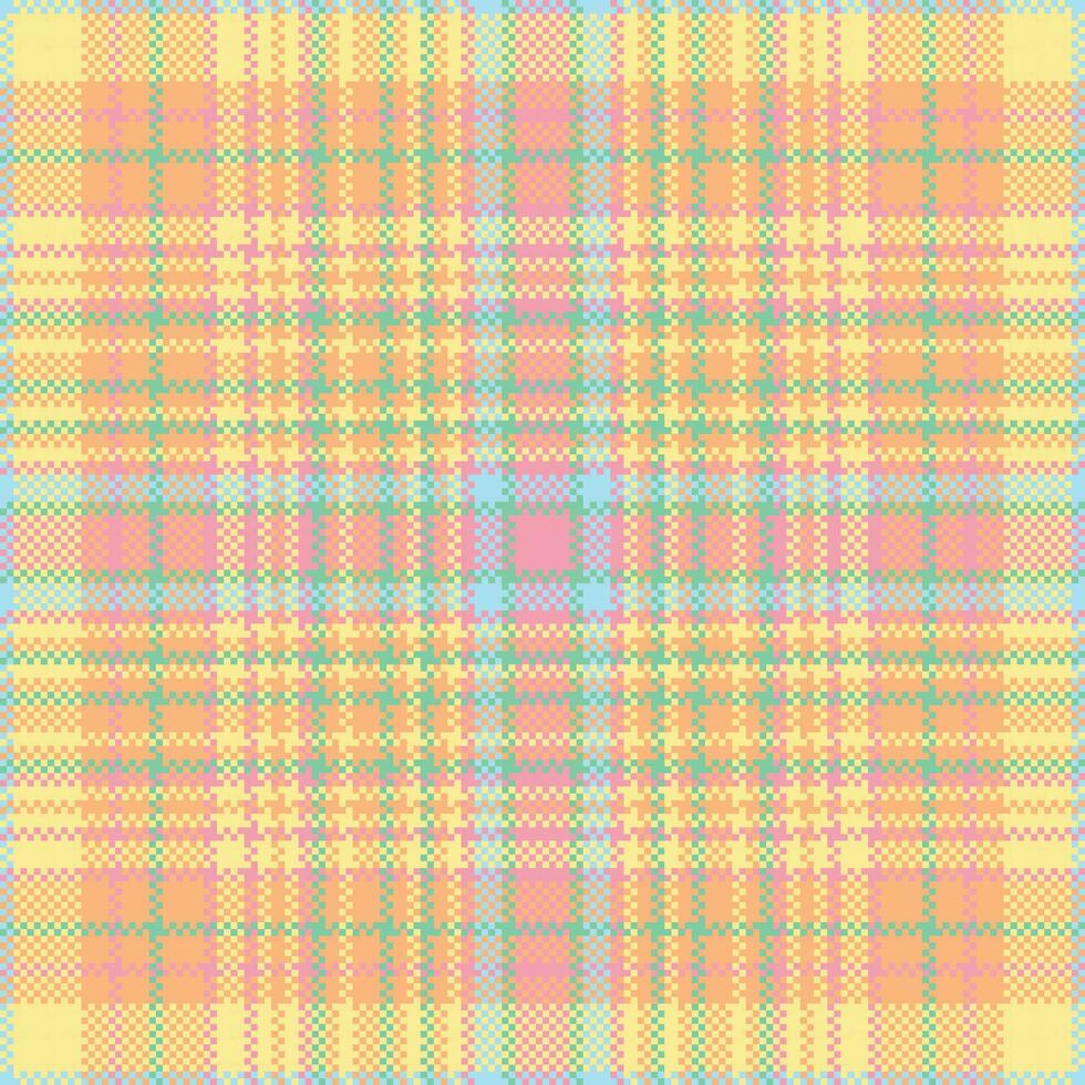 Tartan plaid pattern seamless. Print fabric texture. Check vector background.
