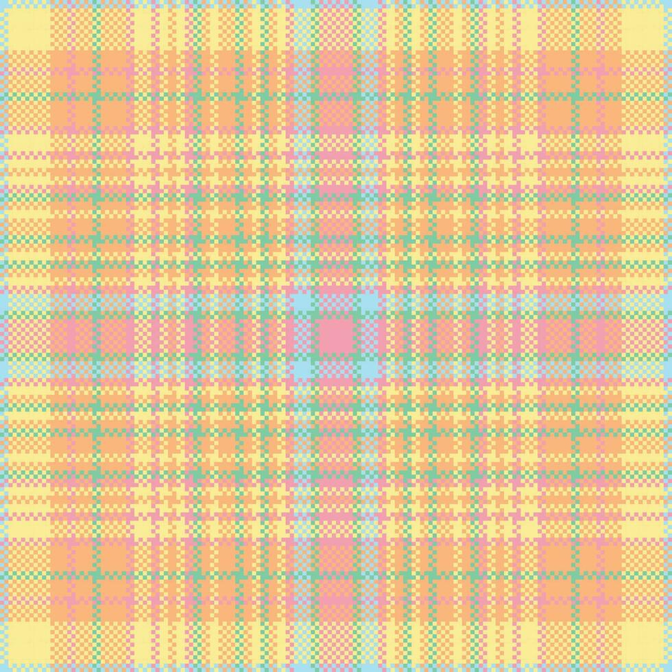 Tartan plaid pattern seamless. Print fabric texture. Check vector background.