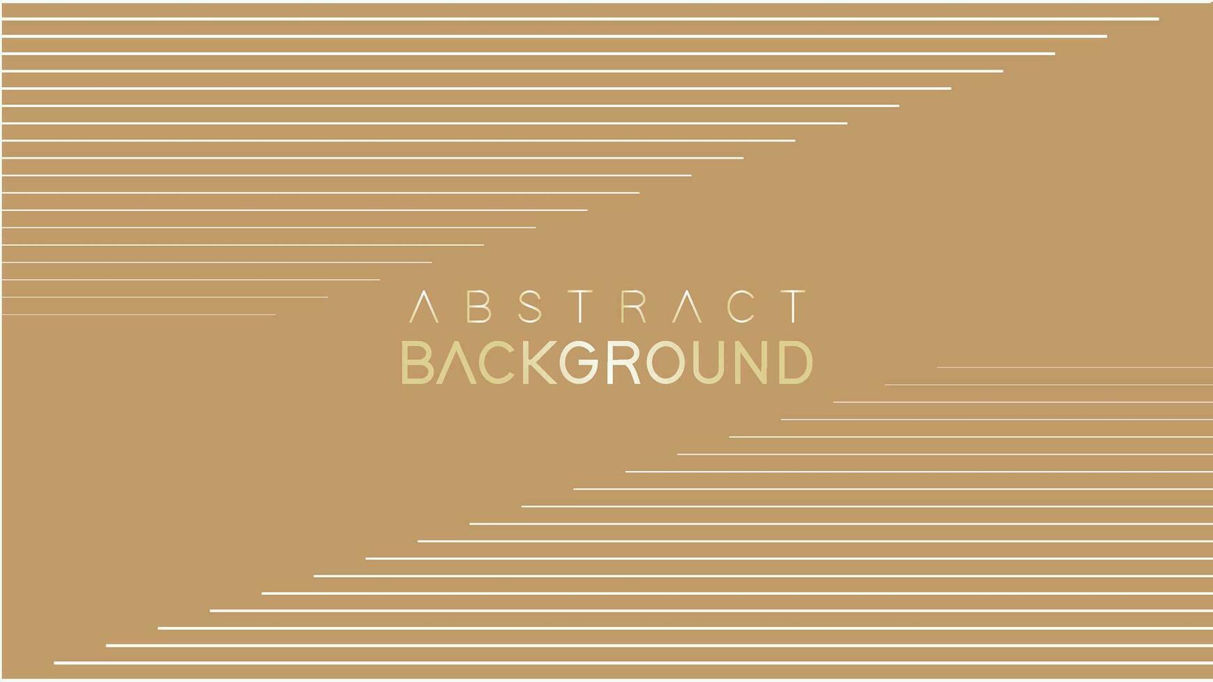 Premium golden background design with abstract stripes line. luxury background for fashion or skincare vector