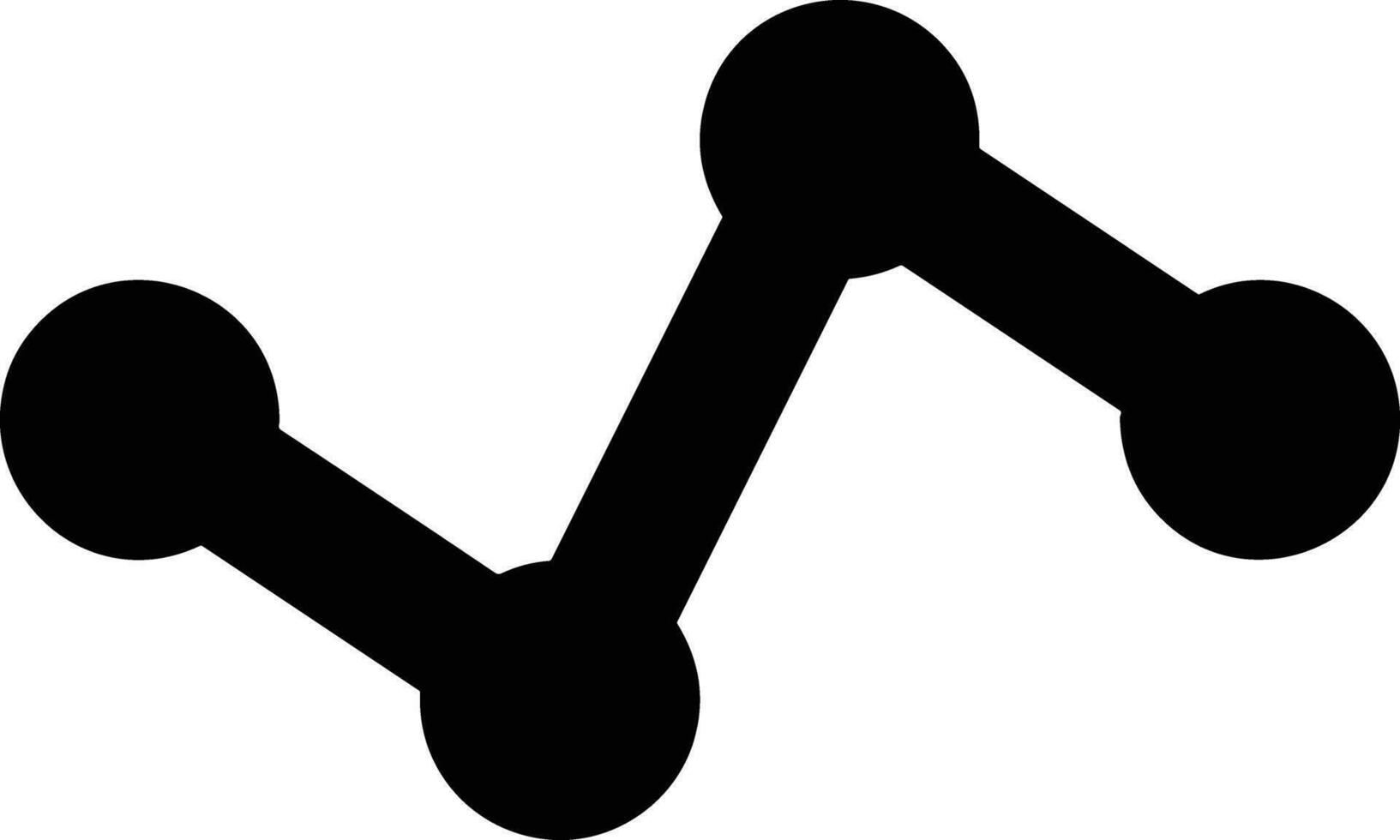 Growth business icon symbol vector image. Illustration of the progress outline infographic strategy  development design image