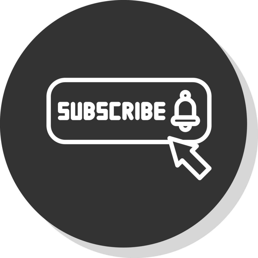 Subscribe Vector Icon Design