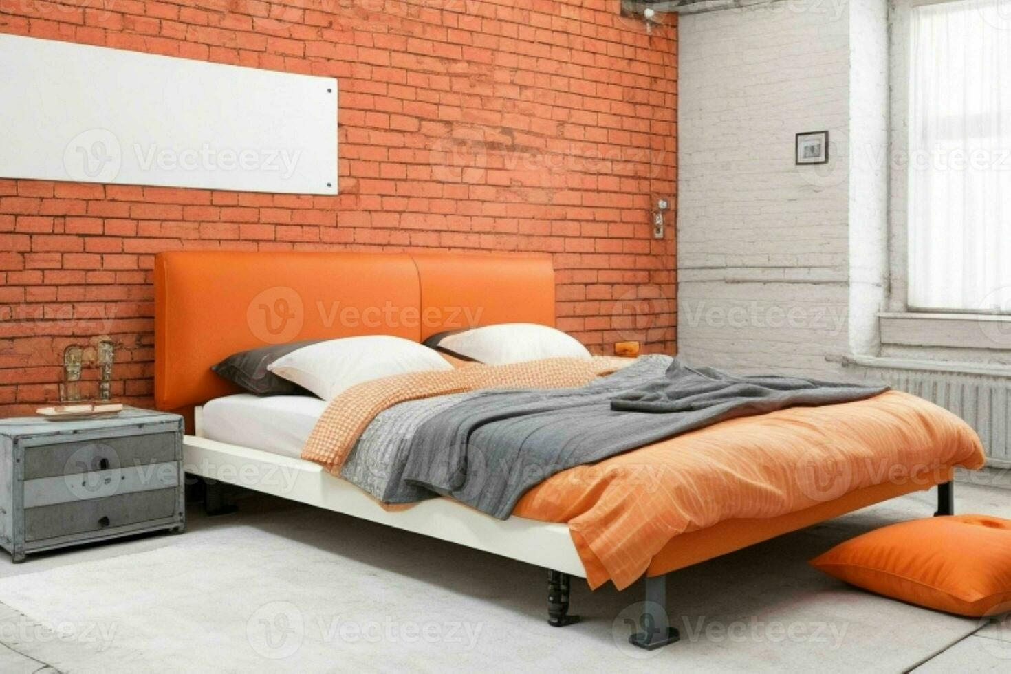 industrial pan dormitorio estilo. Pro foto