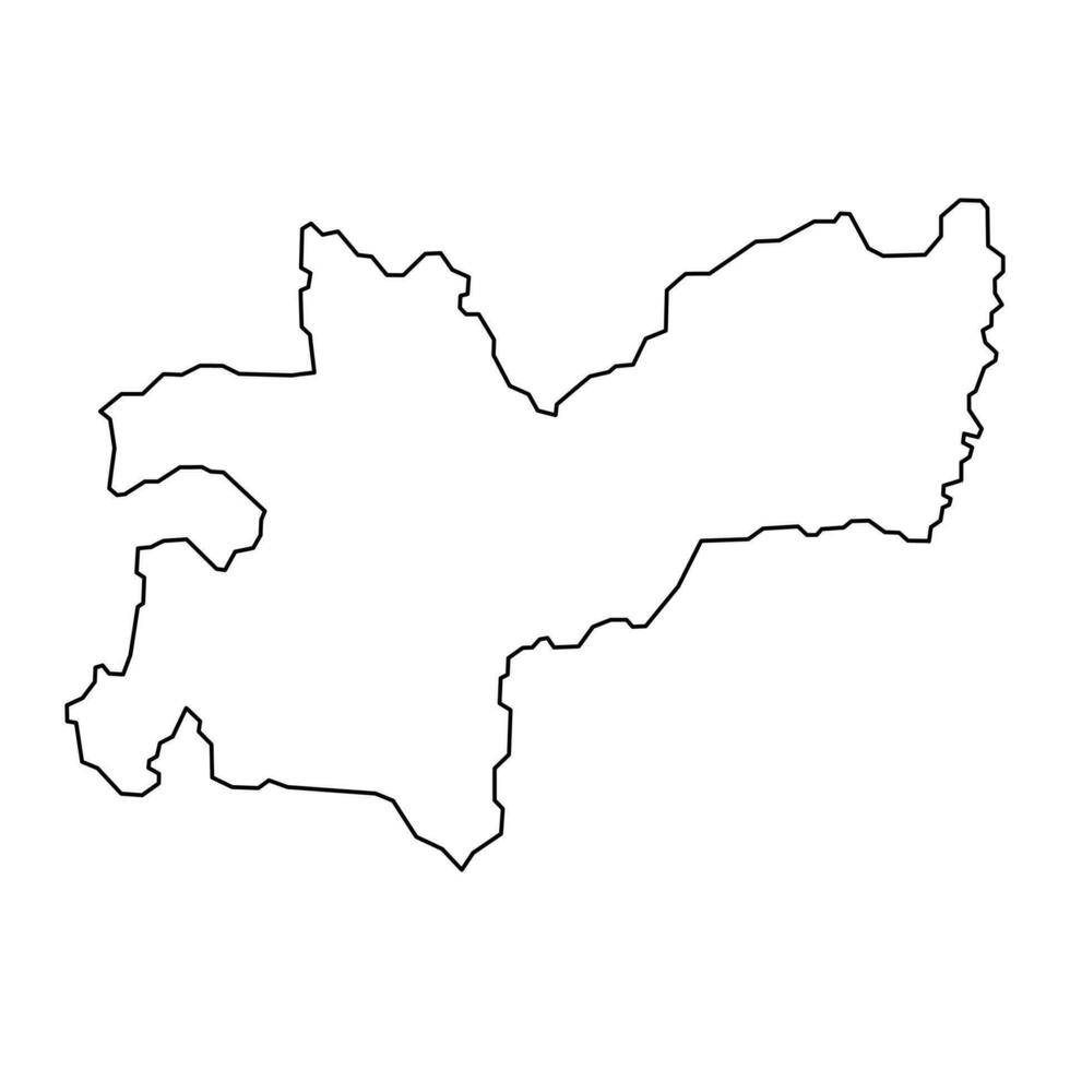 Caldas department map, administrative division of Colombia. vector