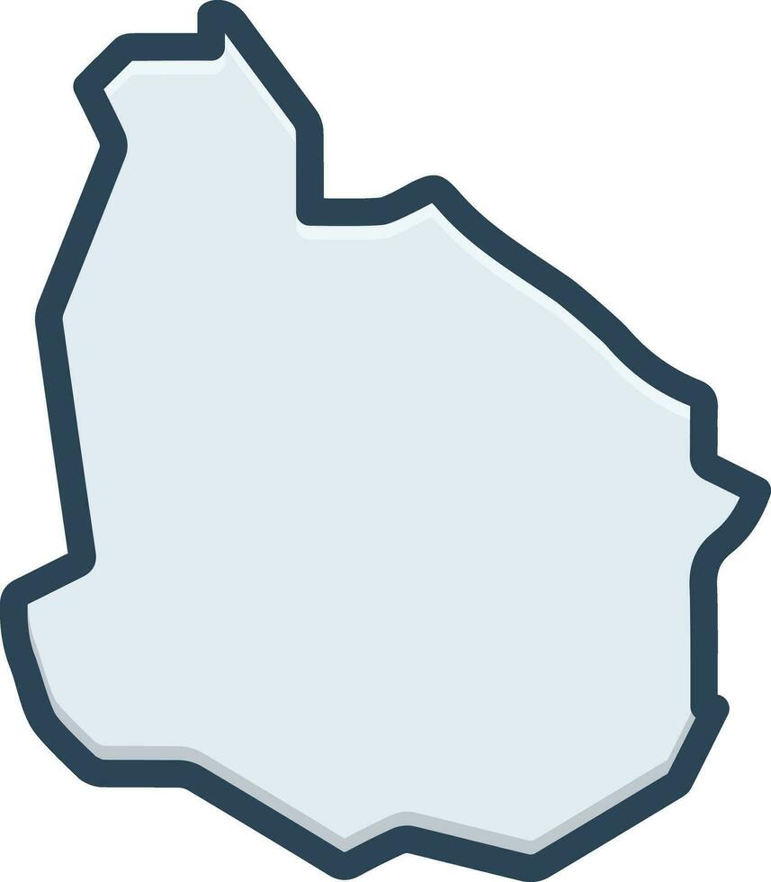 color icon for uruguay vector