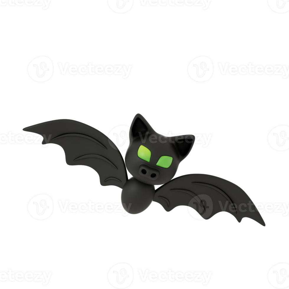 pipistrelli di Halloween che volano png