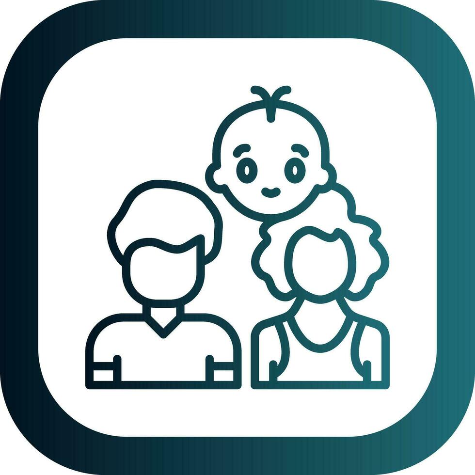 Family Vector Icon Design