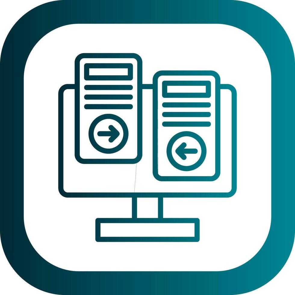 Compare Vector Icon Design